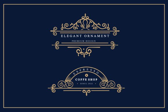Download Vintage Typographic Decorative Ornament - Premium Bundle